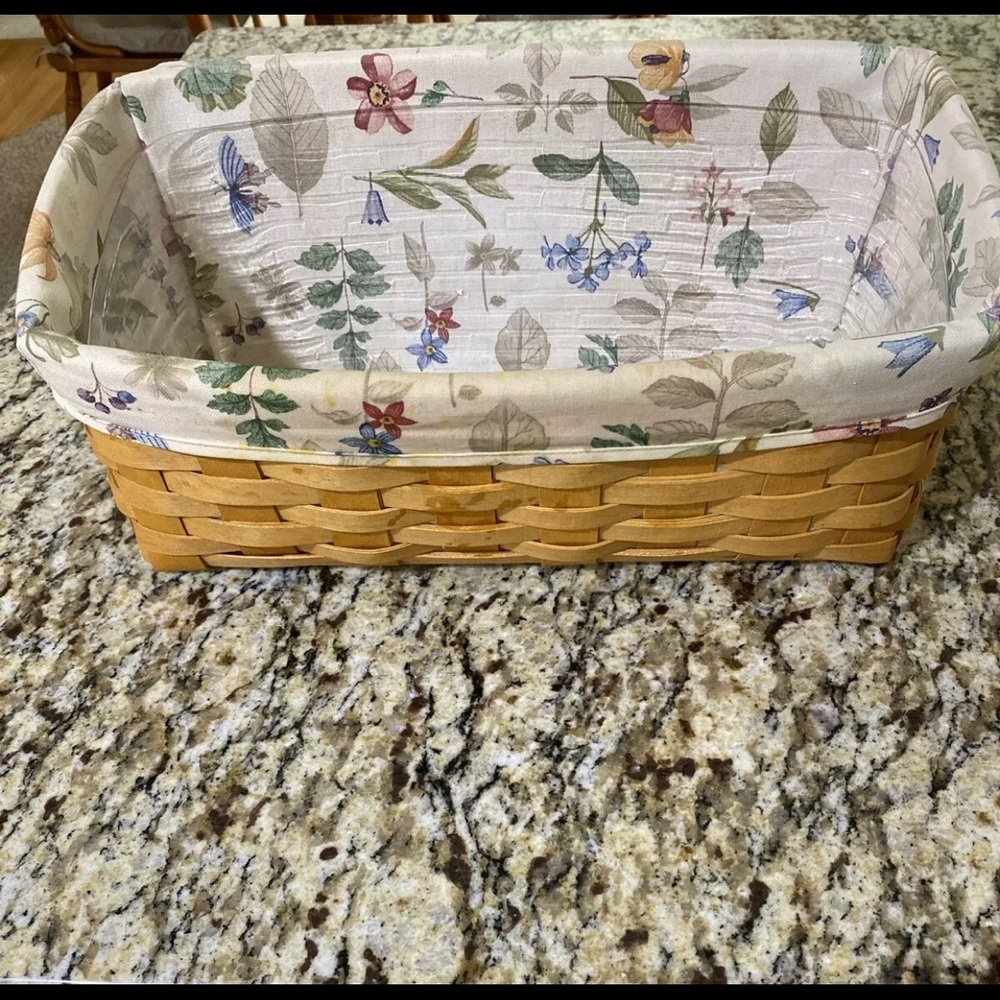 Longaberger Vanity basket set pre owned